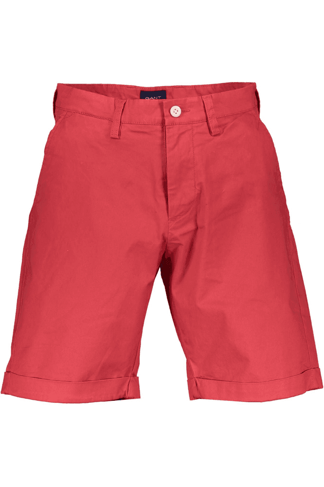 1827GANT PANTALONE BERMUDA UOMO ROSSO