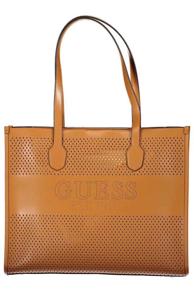 4238GUESS JEANS BORSA DONNA MARRONE