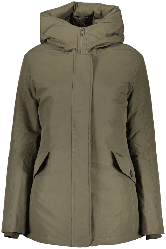 5405WOOLRICH GIUBBOTTO DONNA VERDE