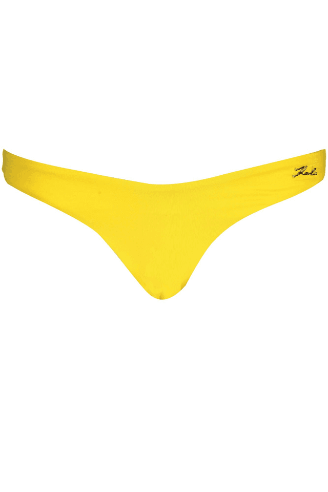 2963KARL LAGERFELD BEACHWEAR COSTUME PARTE SOTTO DONNA GIALLO