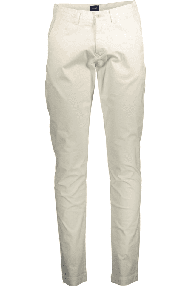 1706GANT PANTALONE UOMO BIANCO