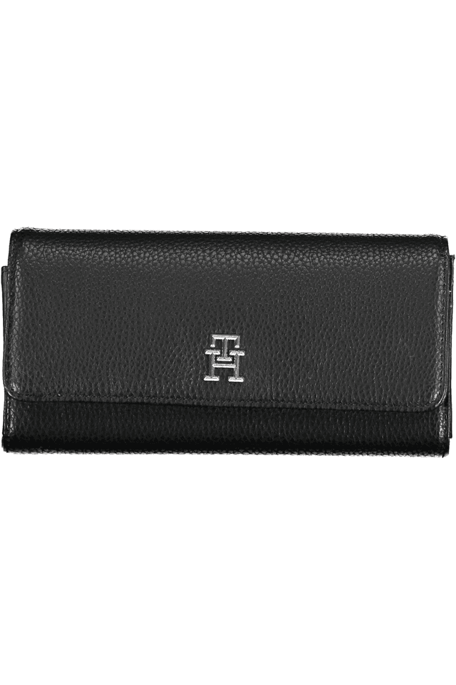 7308TOMMY HILFIGER PORTAFOGLIO DONNA NERO