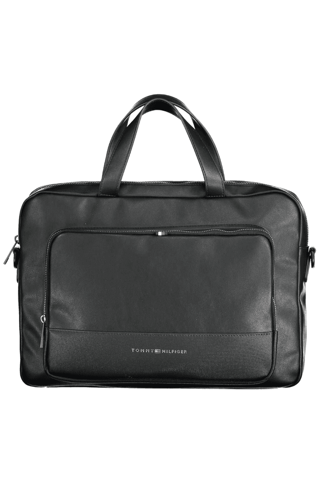 3709TOMMY HILFIGER CARTELLA UOMO NERO