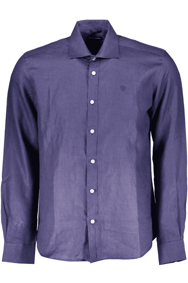 4281NORTH SAILS CAMICIA MANICHE LUNGHE UOMO BLU