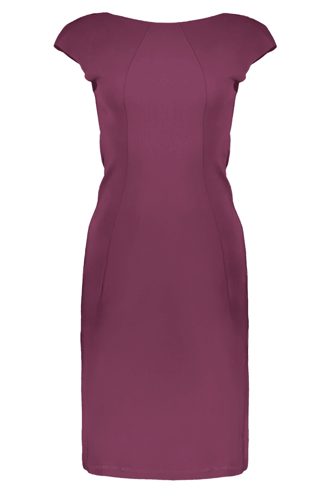 8479PATRIZIA PEPE ABITO CLASSICO DONNA VIOLA