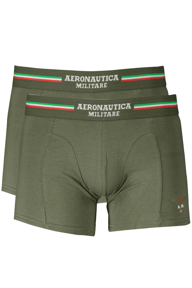617AERONAUTICA MILITARE BOXER UOMO VERDE