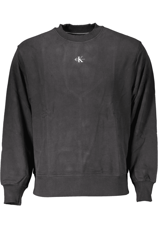 2991CALVIN KLEIN FELPA SENZA ZIP UOMO NERO