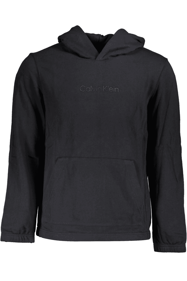 3192CALVIN KLEIN FELPA SENZA ZIP UOMO NERO