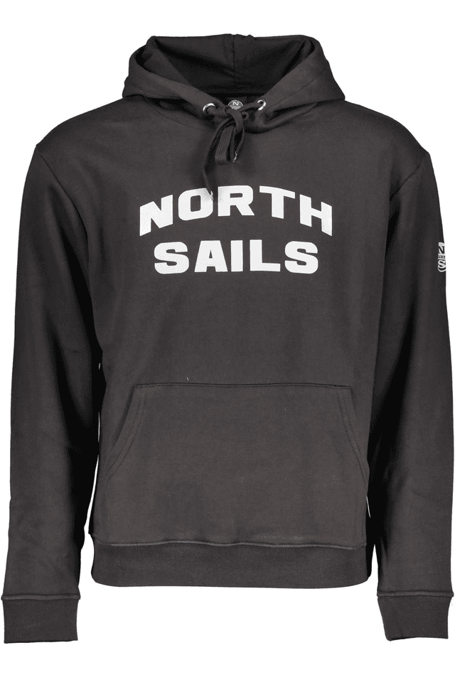 2419NORTH SAILS FELPA SENZA ZIP UOMO NERO