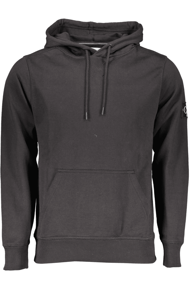 1779CALVIN KLEIN FELPA SENZA ZIP UOMO NERO