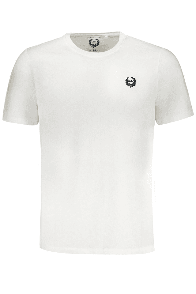 9602GIAN MARCO VENTURI T-SHIRT MANICHE CORTE UOMO BIANCO