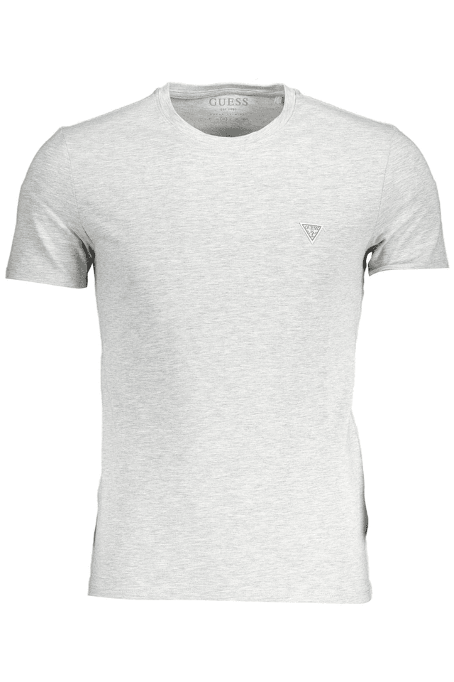 219GUESS JEANS T-SHIRT MANICHE CORTE UOMO GRIGIO