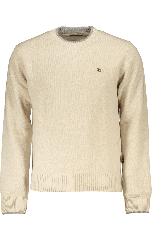 5763NAPAPIJRI MAGLIONE UOMO BEIGE