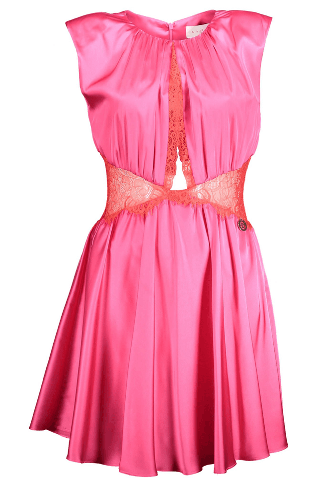1492GAELLE PARIS ABITO CORTO DONNA ROSA