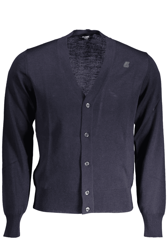 9183K-WAY CARDIGAN UOMO BLU