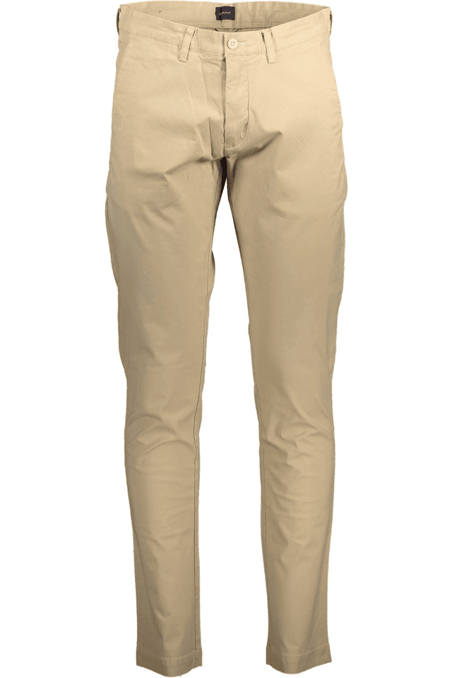 1712GANT PANTALONE UOMO BEIGE