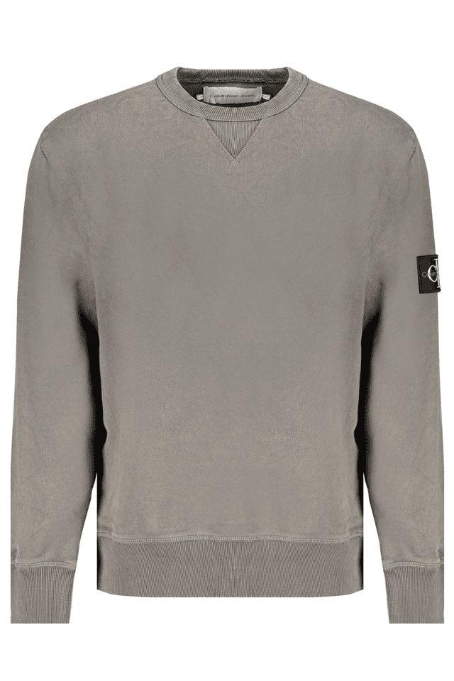 9800CALVIN KLEIN FELPA SENZA ZIP UOMO VERDE