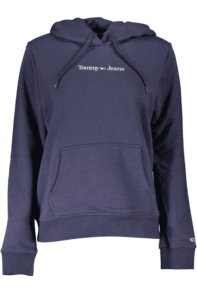 3108TOMMY HILFIGER FELPA SENZA ZIP DONNA BLU