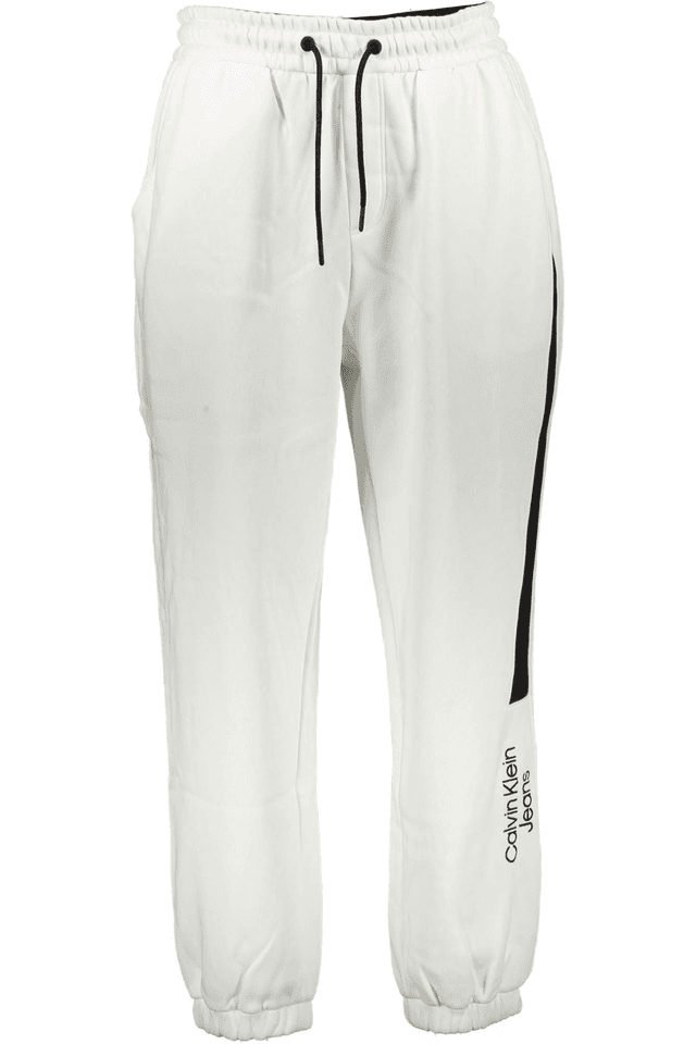 2585CALVIN KLEIN PANTALONE UOMO BIANCO