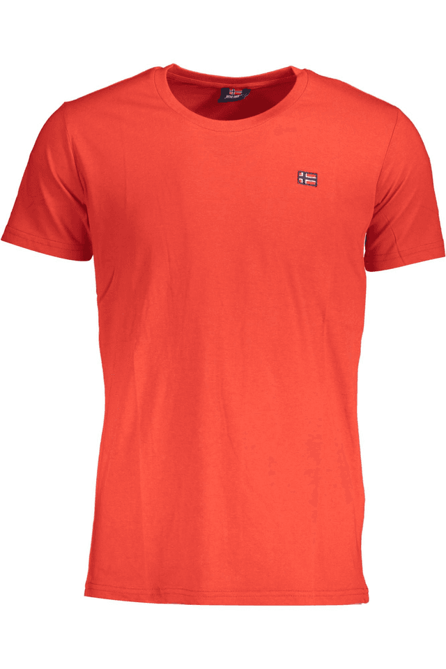 3940NORWAY 1963 T-SHIRT MANICHE CORTE UOMO ROSSO
