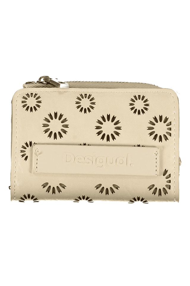 8018DESIGUAL PORTAFOGLIO DONNA BEIGE