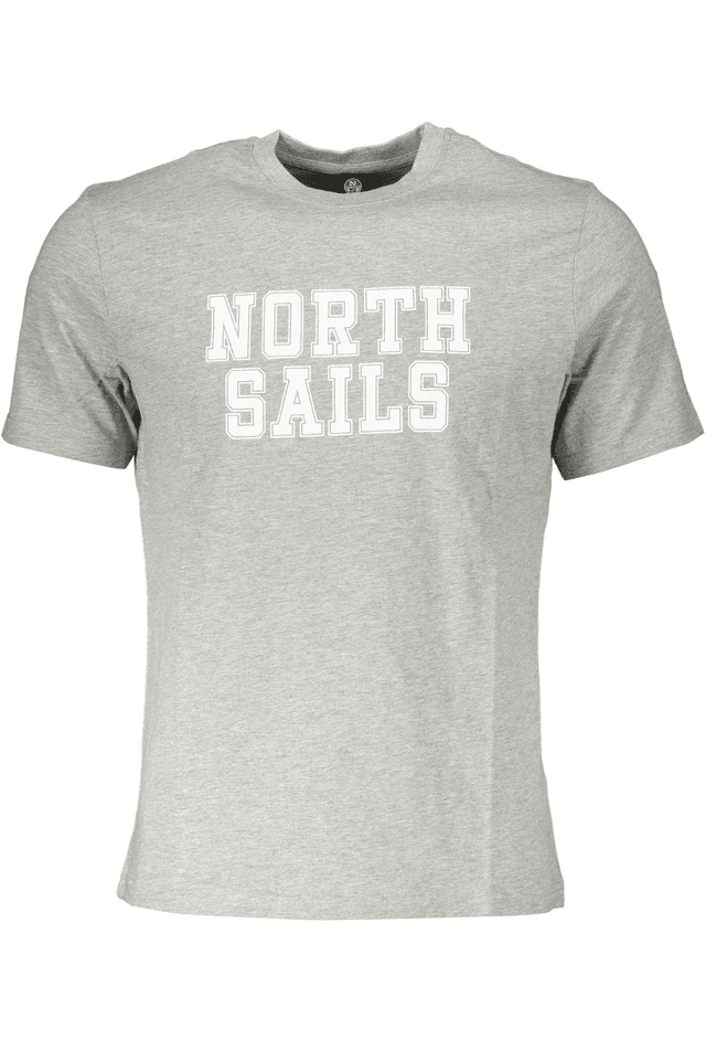 7508NORTH SAILS T-SHIRT MANICHE CORTE UOMO GRIGIO