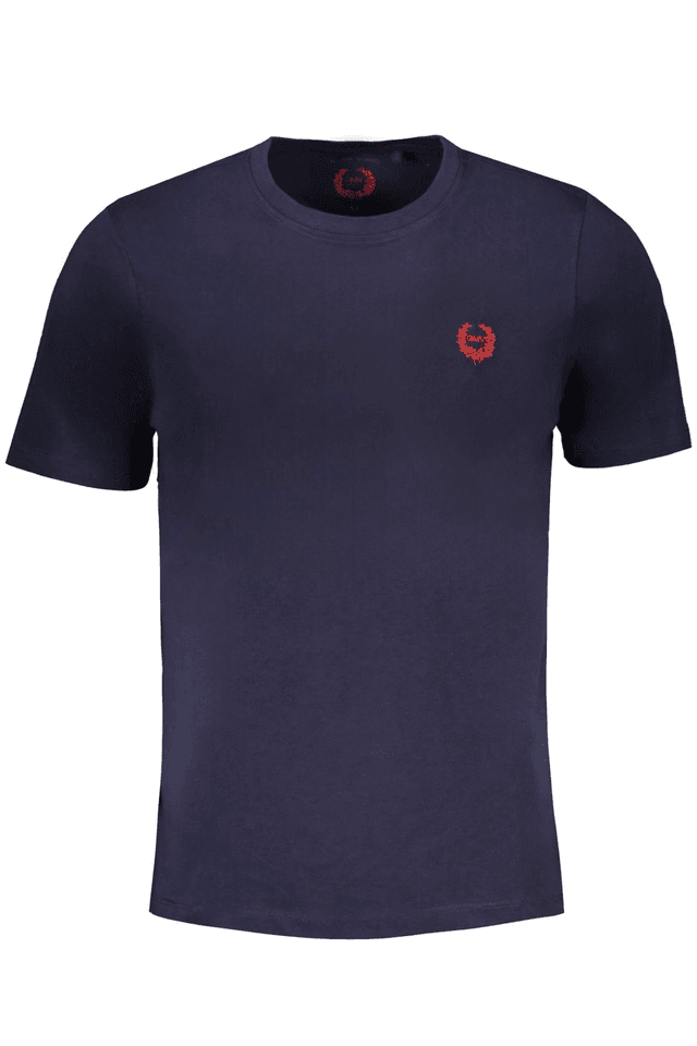 9613GIAN MARCO VENTURI T-SHIRT MANICHE CORTE UOMO BLU