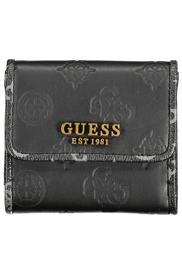 2072GUESS JEANS PORTAFOGLIO DONNA NERO