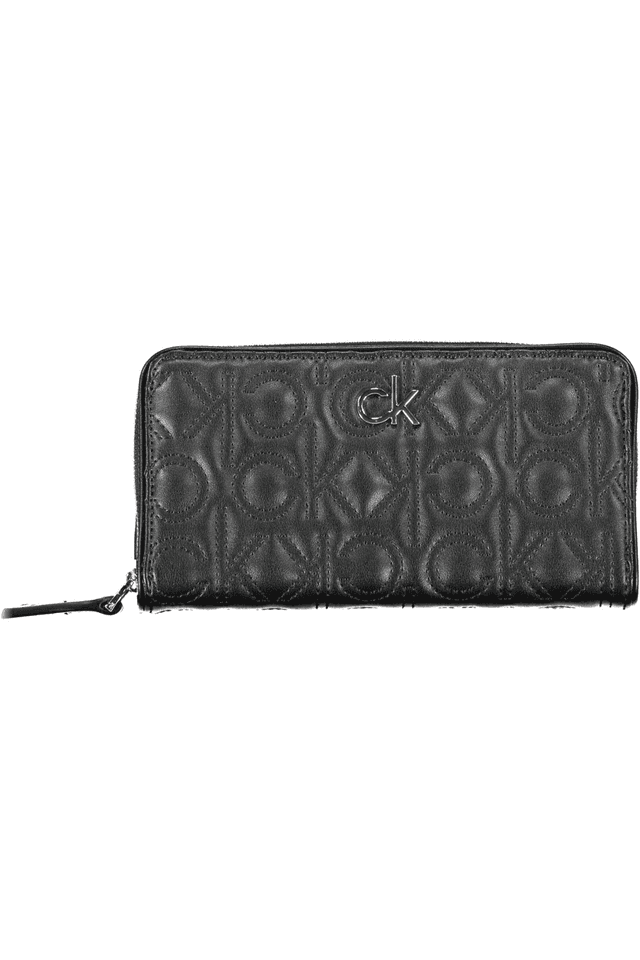 1101CALVIN KLEIN PORTAFOGLIO DONNA NERO