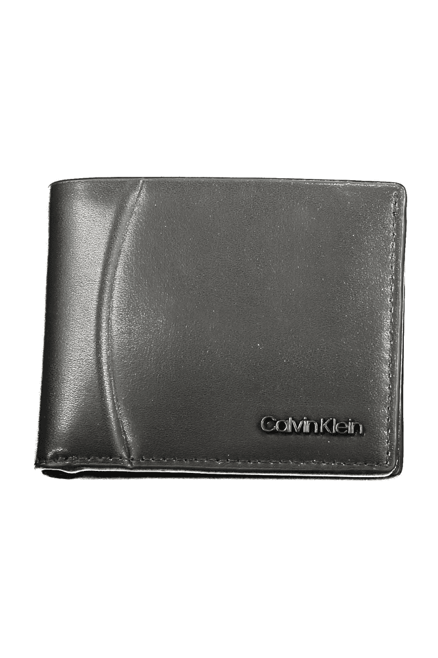 9351CALVIN KLEIN PORTAFOGLIO UOMO NERO