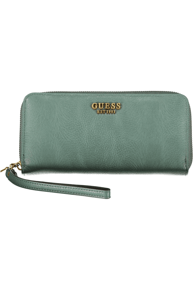 5067GUESS JEANS PORTAFOGLIO DONNA VERDE