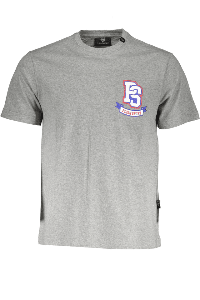 1317PLEIN SPORT T-SHIRT MANICHE CORTE UOMO GRIGIO