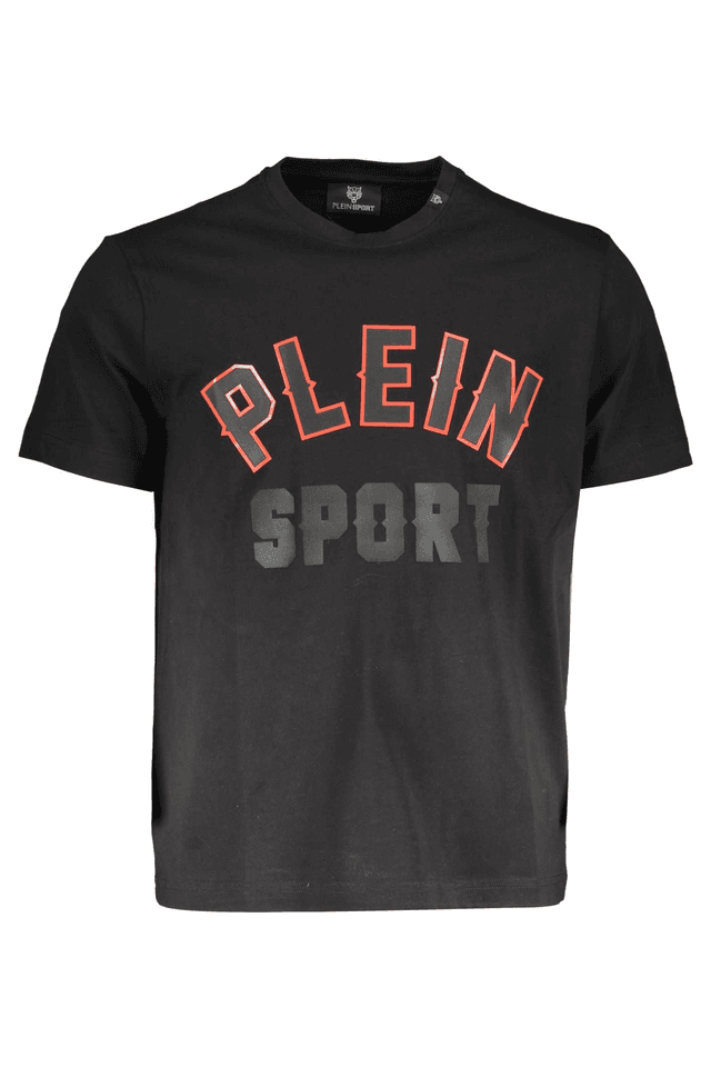 1335PLEIN SPORT T-SHIRT MANICHE CORTE UOMO NERO