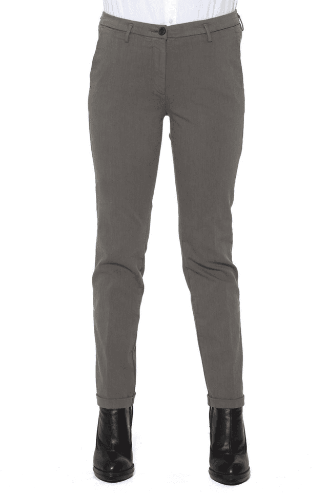 808FRED PERRY PANTALONE DONNA VERDE