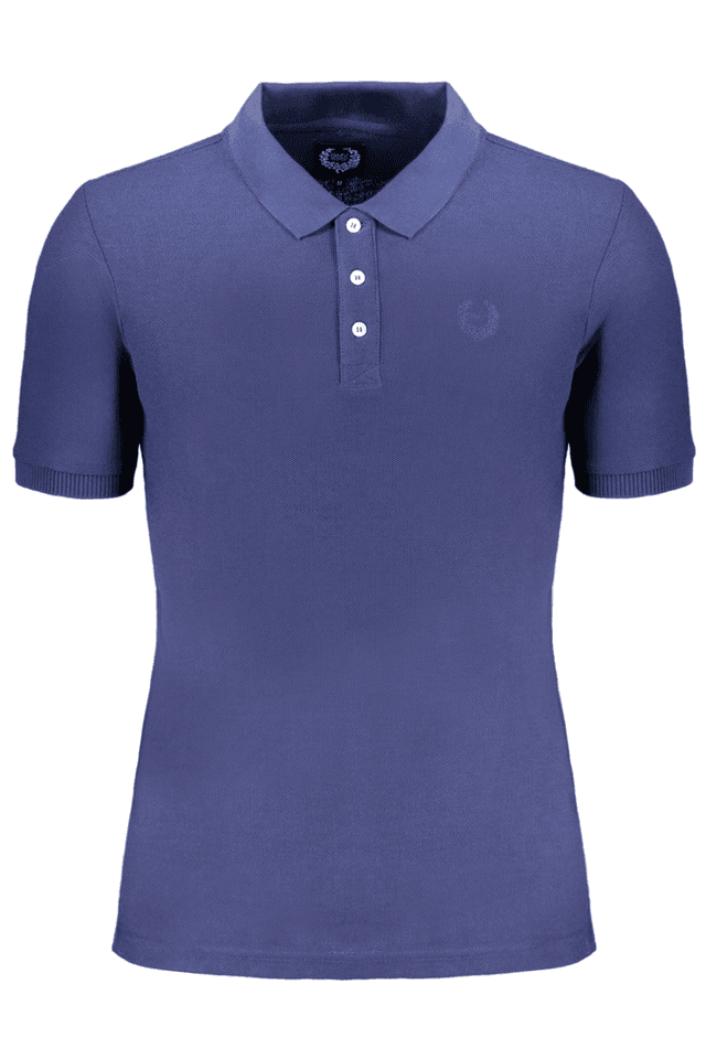 9638GIAN MARCO VENTURI POLO MANICHE CORTE UOMO BLU