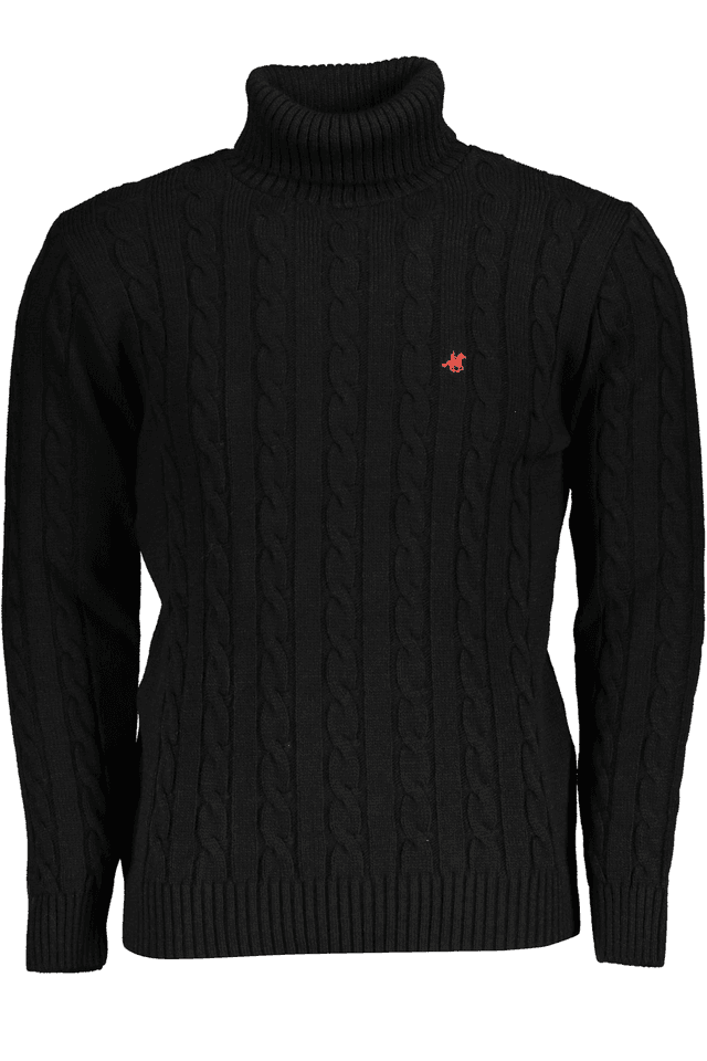 6031U.S. GRAND POLO MAGLIONE UOMO NERO