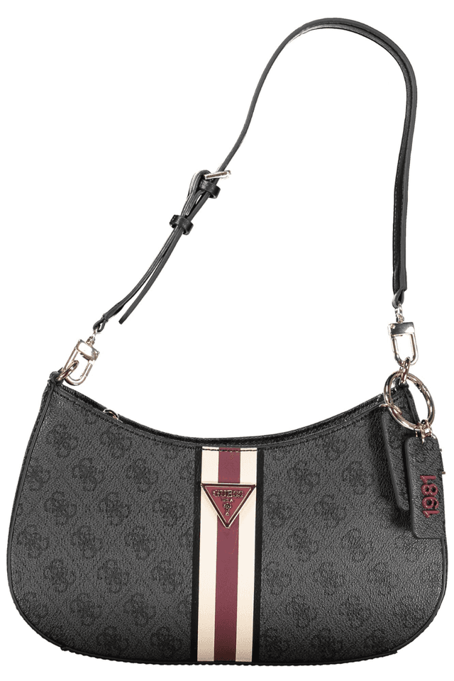10462GUESS JEANS BORSA DONNA NERO