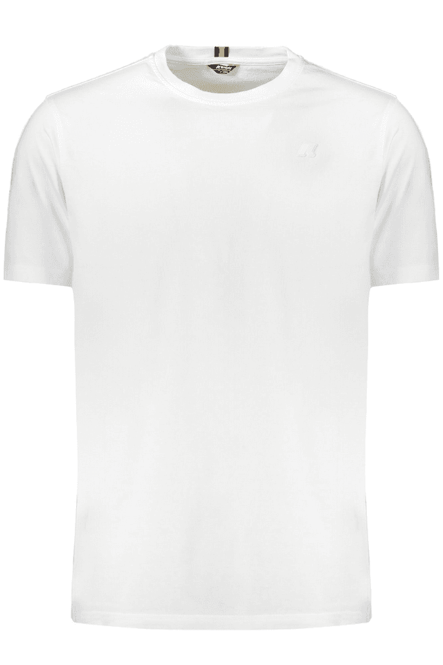 10270K-WAY T-SHIRT MANICHE CORTE UOMO BIANCO