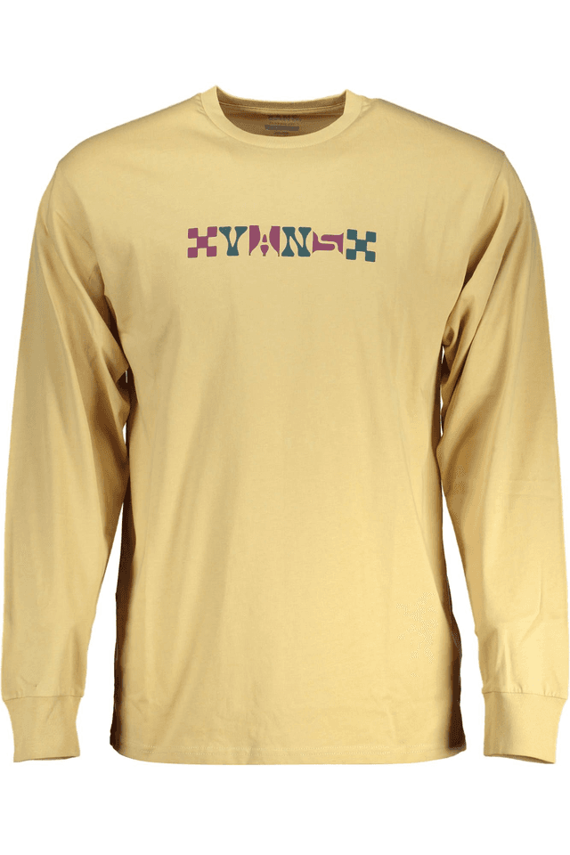 3293VANS T-SHIRT MANICHE LUNGHE UOMO BEIGE