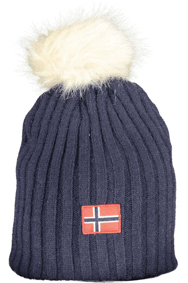 5912NORWAY 1963 BERRETTO DONNA BLU