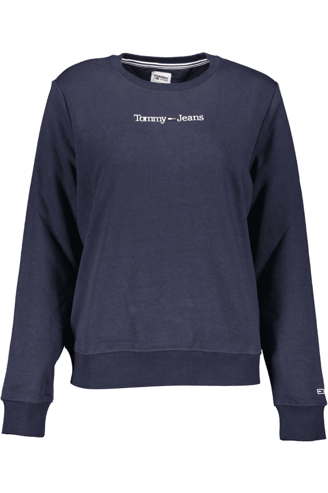 2778TOMMY HILFIGER FELPA SENZA ZIP DONNA BLU