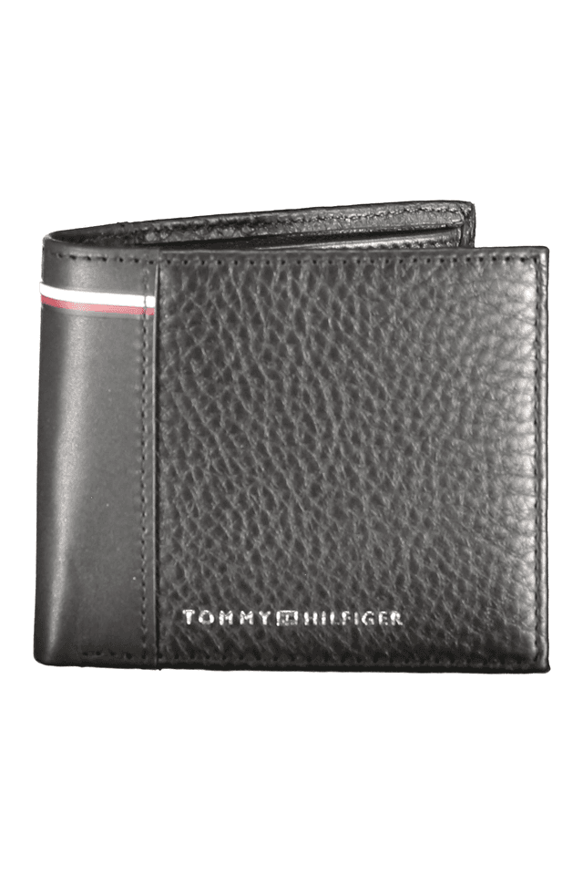 9479TOMMY HILFIGER PORTAFOGLIO UOMO NERO