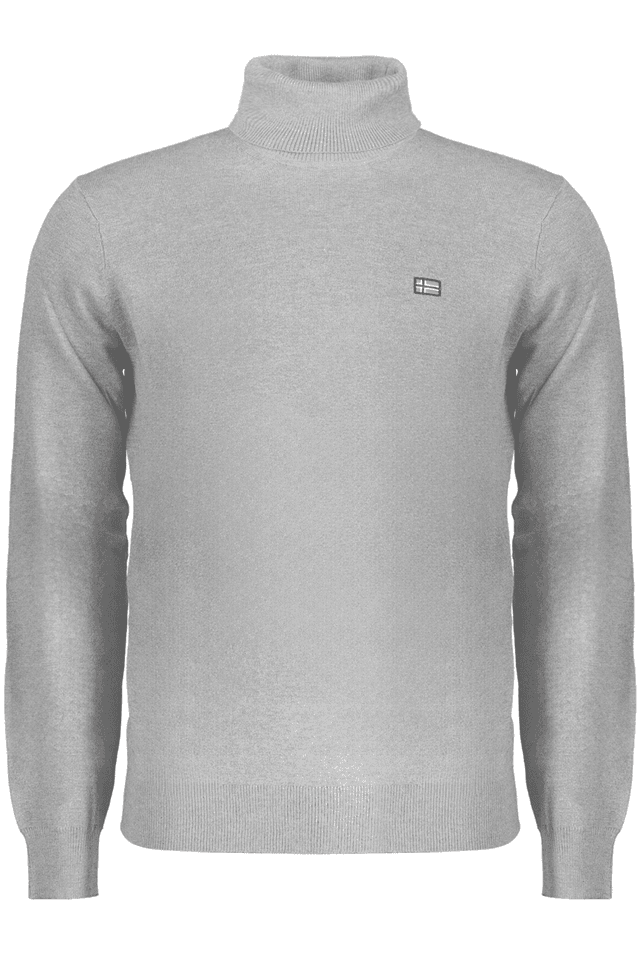 10281NORWAY 1963 MAGLIA UOMO GRIGIO