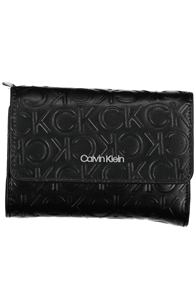 4610CALVIN KLEIN PORTAFOGLIO DONNA NERO