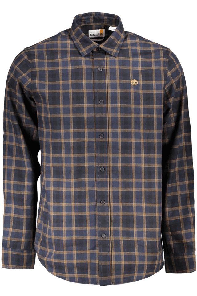 10007TIMBERLAND CAMICIA MANICHE LUNGHE UOMO BLU