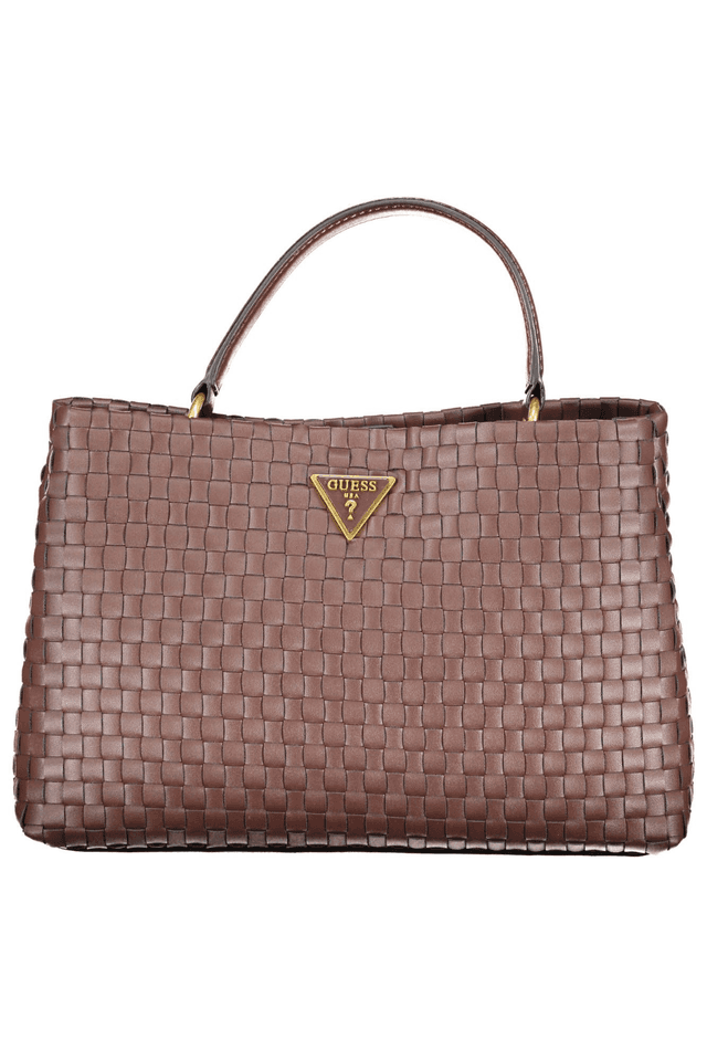 6529GUESS JEANS BORSA DONNA MARRONE