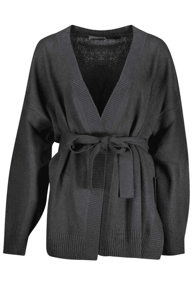 10235GUESS JEANS CARDIGAN DONNA NERO