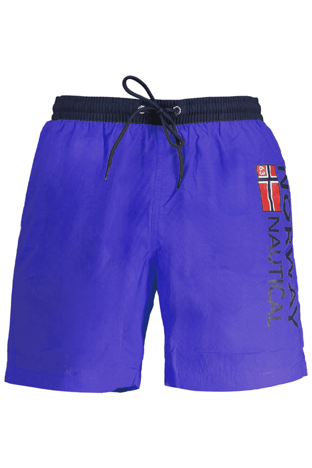 8946NORWAY 1963 COSTUME PARTE SOTTO UOMO BLU