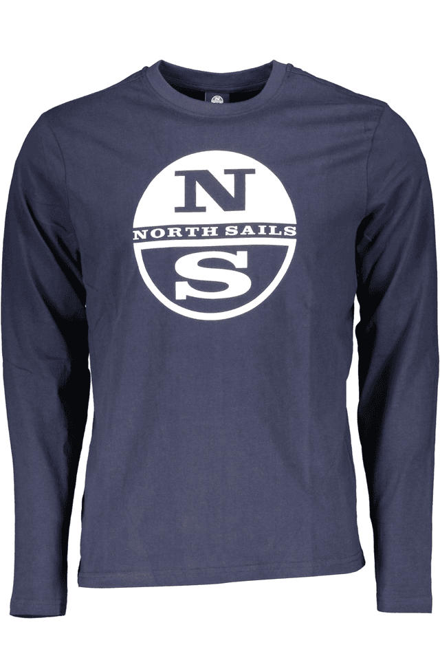 5013NORTH SAILS T-SHIRT MANICHE LUNGHE UOMO BLU