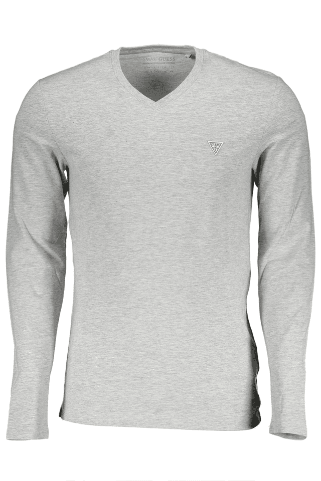 738GUESS JEANS T-SHIRT MANICHE LUNGHE UOMO GRIGIO
